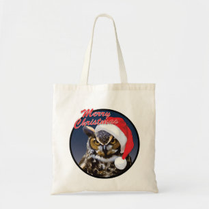 Tote Coruja do Natal - o bolsa do orçamento