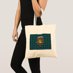 Tote Crachá Douglas Clan Tartan Bolsa