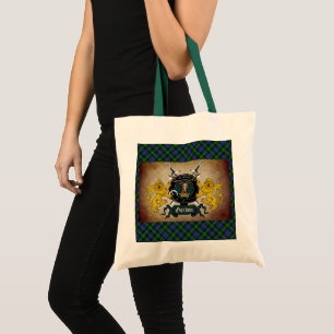 Tote Crachá Gordon Clan e Bolsa Tartan