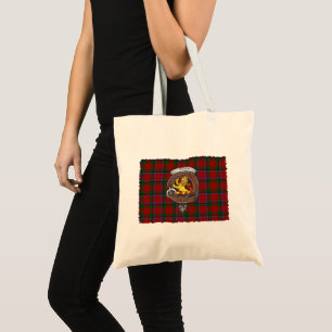 Tote Crachá Nicolson Clan Tartan Bolsa