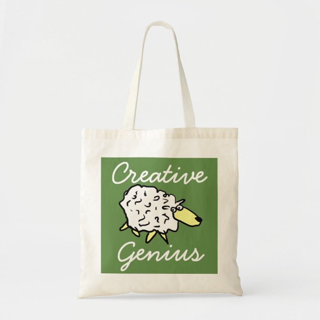 Tote "Creative Genius" - Bolsa de Projeto de Arranque d (Frente)