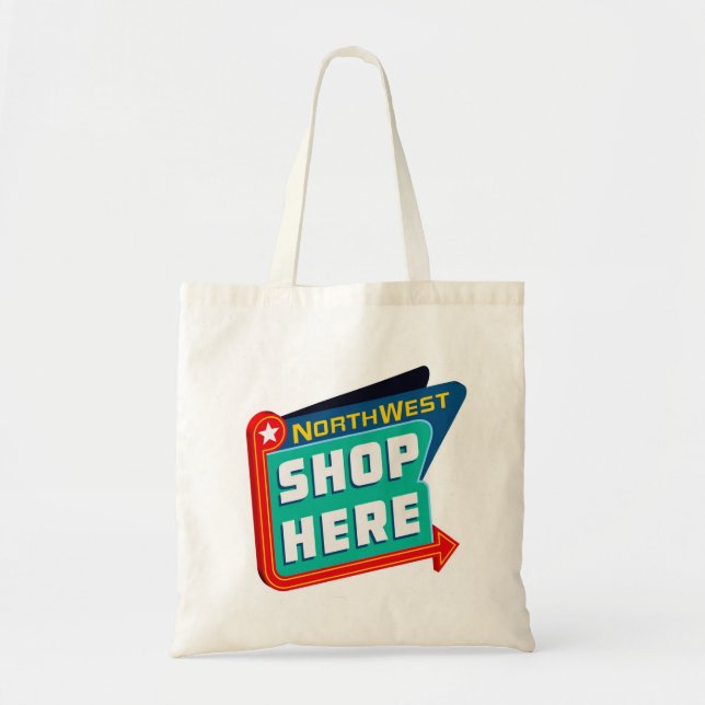Tote Da loja o bolsa noroeste aqui (Frente)