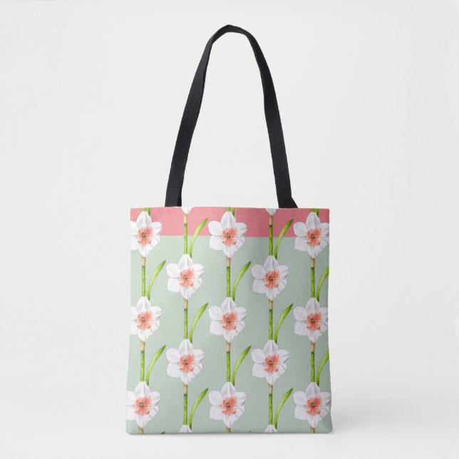 Tote Daffodils num Bolsa (A) (Frente)