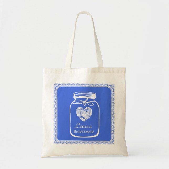 Tote DAMA DE HONRA A05A do bolsa do casamento do frasco (Frente)