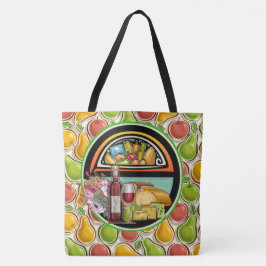 Tote de Compras Estampada All Over 2 - Ver Verso