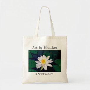 Tote De "o bolsa da flor do lírio água"