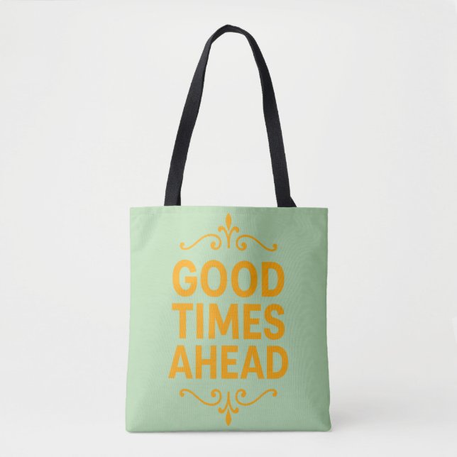 Tote de ombro com impressão total (Frente)