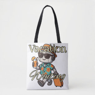 Tote de ombro estampado