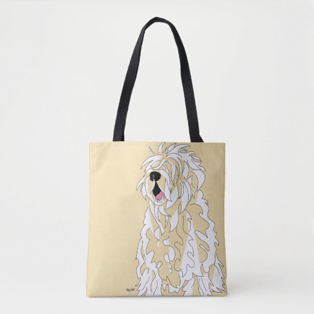 Tote de Ombro Happy Terrier (Frente)