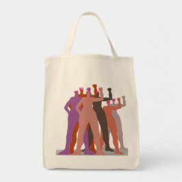 Tote De Pussyhats do suporte o bolsa junto
