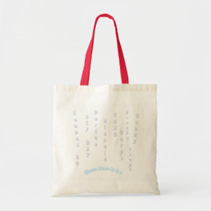 Tote De Quem É Esse Nome? bolsa de $13 com nomes unisex