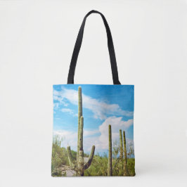 Tote Desert Cactus Bolsa
