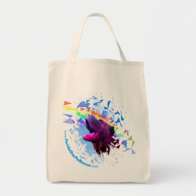 Tote Design de Pei de prisma do bolsa do mantimento de (Frente)
