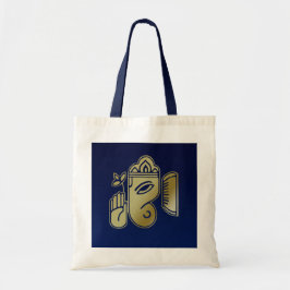 Tote Deusa Dourada Ganesha - Bolsa orçamental