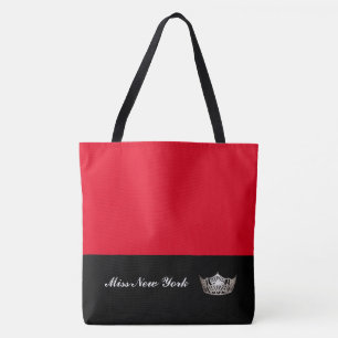 Tote Do bolsa de prata da coroa da senhorita América