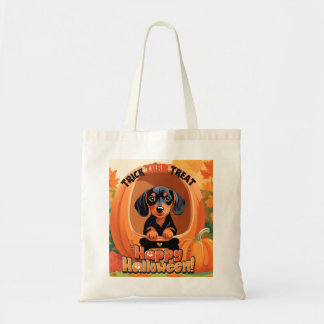 Tote Doxie Halloween Bolsa