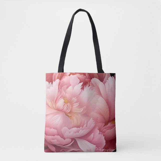 Tote Dreamy Peony Bolsa (Frente)