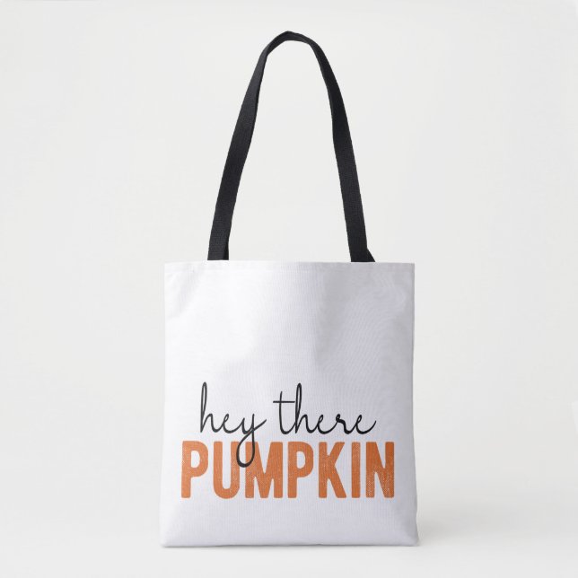Tote Ei, Lá Pumpkin Fall Bolsa (Frente)