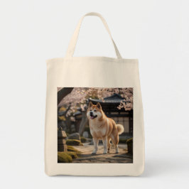 Tote Elegante Akita Grocery Bolsa