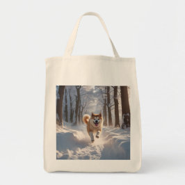 Tote Elegante Akita Grocery Bolsa
