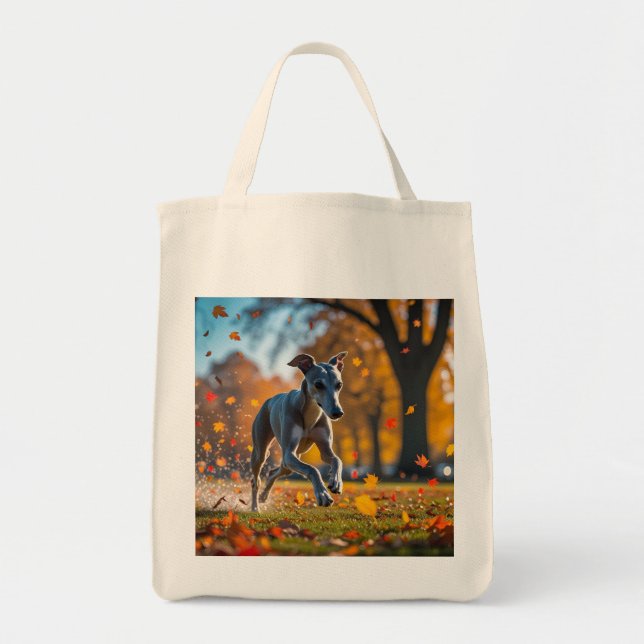 Tote Elegante Greyhound Grocery Bolsa (Frente)