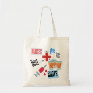 Tote Enfermeira Atirada Engraçada Bolsa