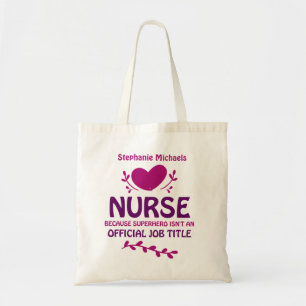 Tote Enfermeiros Super Heróis Bolsa