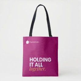 Tote EngenderHealth: Vamos Fazer Algo - Bolsa Vermelha