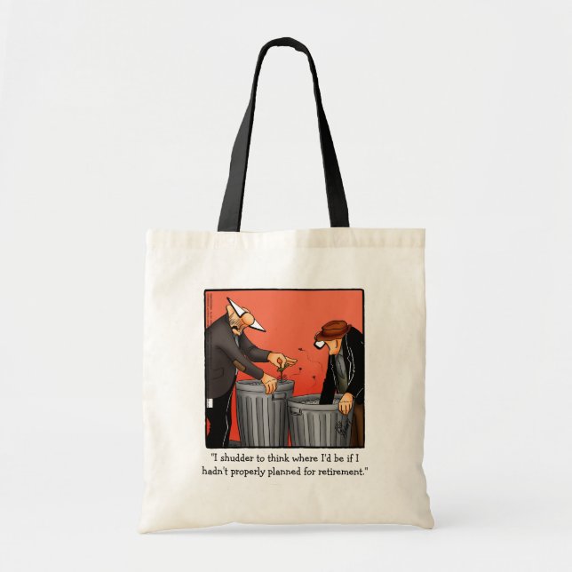 Tote Engraçado Retirada Bolsa do Livro Humor (Frente)