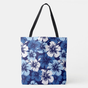 Tote Epic Hibiscus Hawaiian Floral Bolsa de praia Aloha