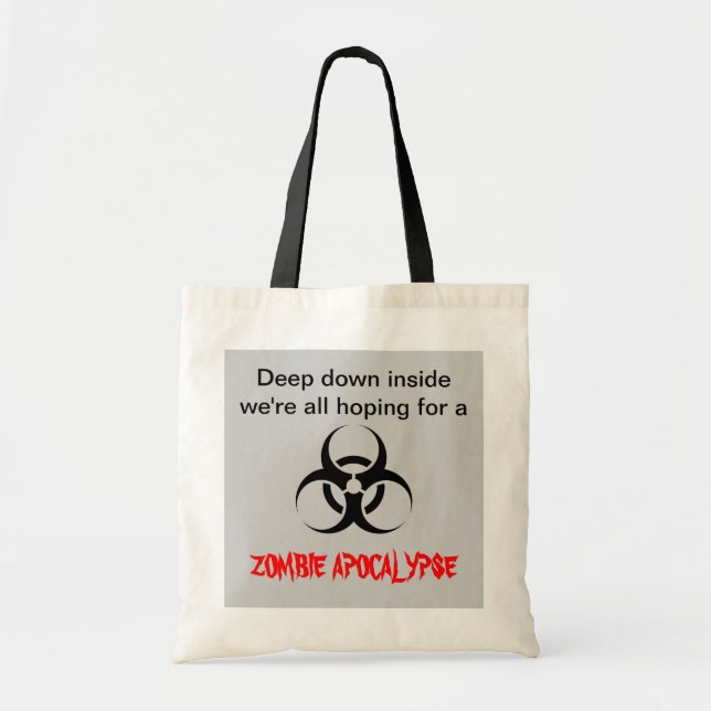 Tote "Esperanças para o bolsa de um apocalipse do (Frente)