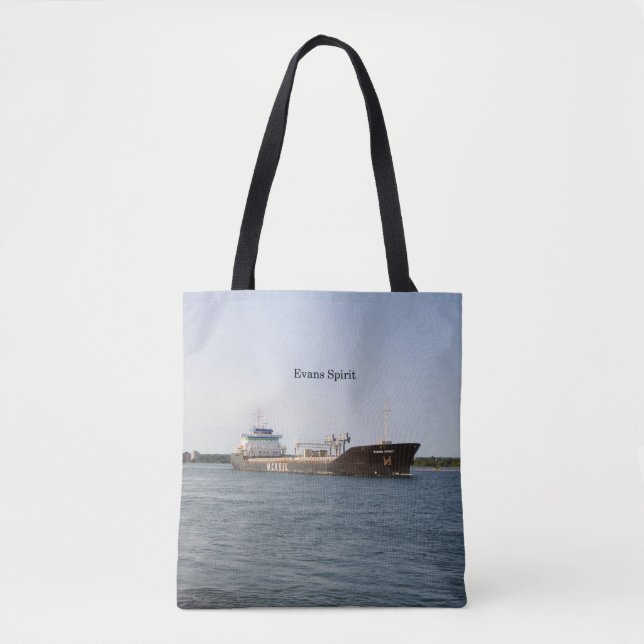 Tote Espírito Evans por toda a bolsa (Frente)