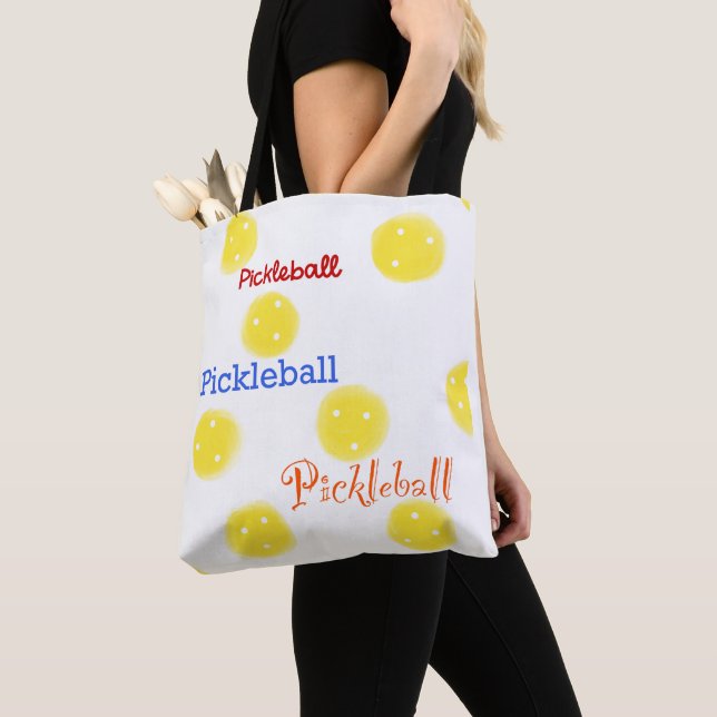 Tote Esportes de bolsa de picleball (Close Up)