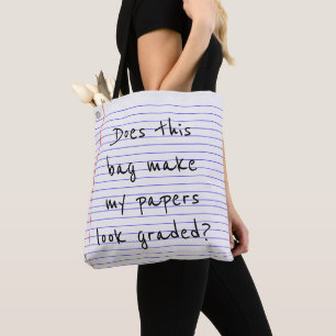 Tote Esta bolsa faz meus papéis parecerem formando? bol