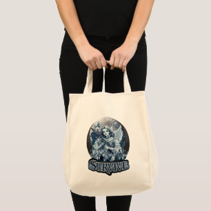 Tote Estampa Anjo – Cyberpunk Guardian Angel - Bolsa