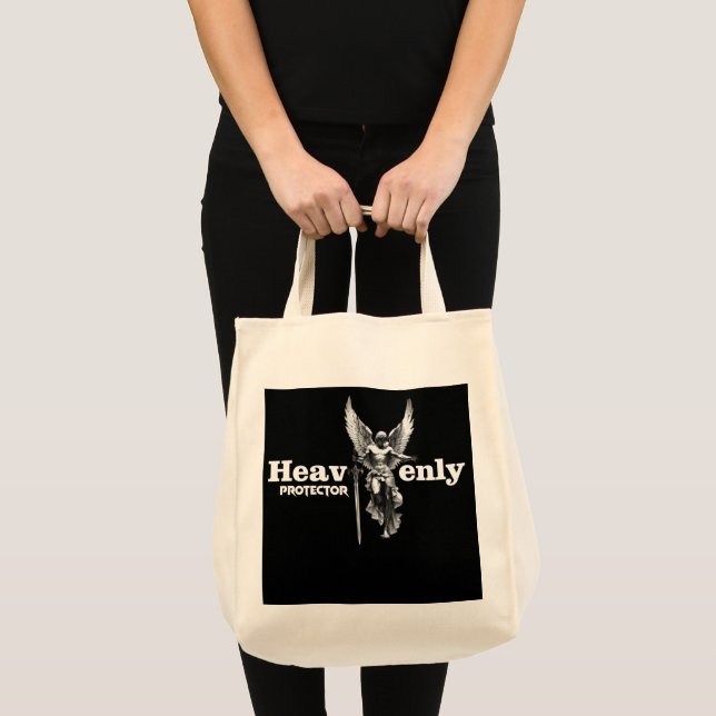 Tote Estampa Anjo - Heavenly Protector - Bolsa (Frente (produto))