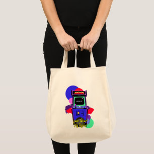 Tote Estampa Game - Retro Arcade Game - Bolsa