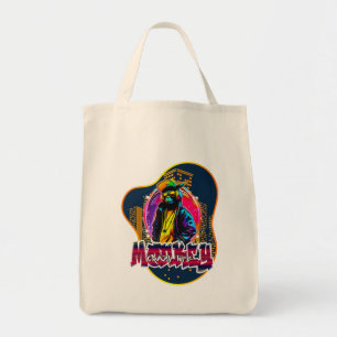 Tote Estampa Graffiti Art Monkey Rap Hip Hop - Bolsa
