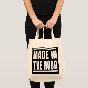 Tote Estampa Hip Hop - Made in the Hood - Bolsa