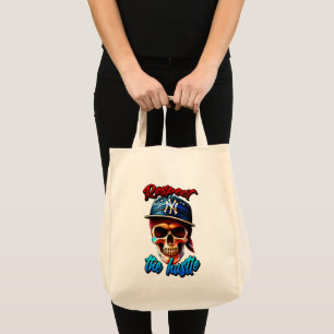 Tote Estampa Hip Hop - Respect the Hustle - Bolsa