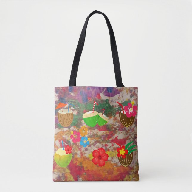 Tote estilo havaiano bolsa (Frente)