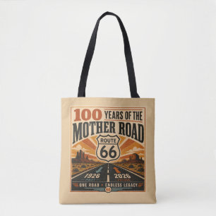 Tote estrada 66 Deserto Highway Americana Bolsa de Viag