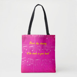 Tote Etapas Musicais - Bolsa Cha-Cha-Encantadora