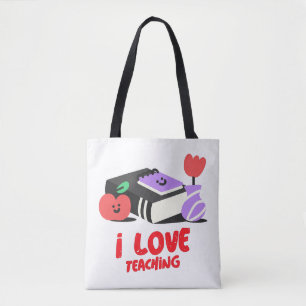 Tote Eu adoro ensinar Bolsa