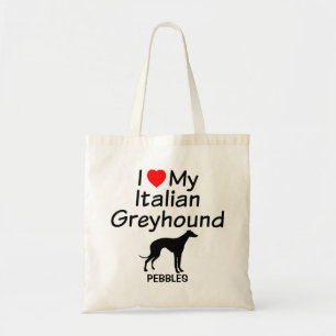 Tote Eu Amo Minha Bolsa De Cachorro De Ganha Italiana
