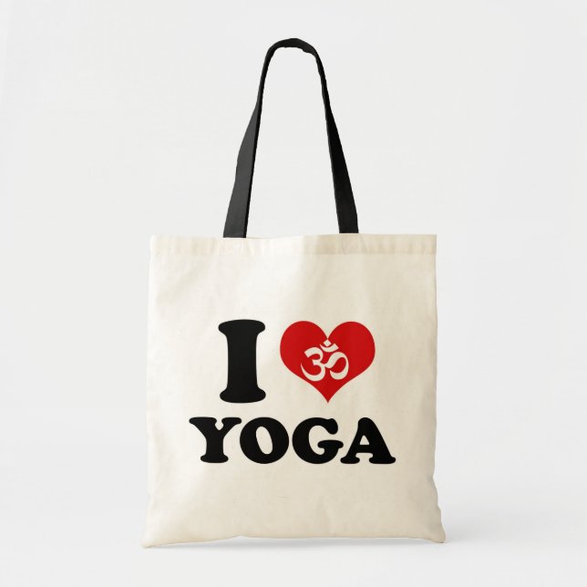 Tote EU AMO YOGA - bolsa (Frente)