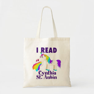 Tote Eu li o bolsa de Cynthia St Aubin