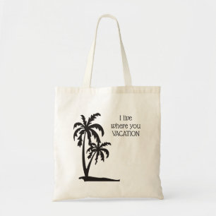 Tote Eu moro onde você sai de férias bolsa
