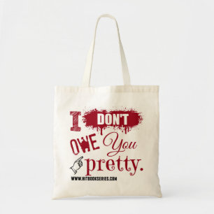 Tote Eu não lhe devo o BOLSA bonito