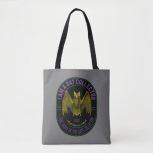 Tote Eu sou uma bolsa transversal colecionadora de morc
